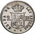 Reverse thumbnail for 2 Reales from Spain