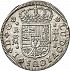Obverse thumbnail for 2 Reales from Spain