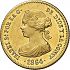 Obverse thumbnail for 40 Reales from Spain