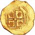 Reverse thumbnail for 4 Escudos from 1707J