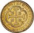 Reverse thumbnail for 4 Escudos from 1725JJ