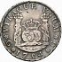 Reverse thumbnail for 4 Reales from 1754J