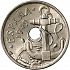 Obverse thumbnail for 50 Céntimos from Spain