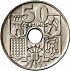 Reverse thumbnail for 50 Céntimos from Spain