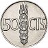 Reverse thumbnail for 50 Céntimos from Spain