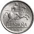 Obverse thumbnail for 5 Céntimos from Spain
