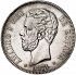 Obverse thumbnail for 5 Pesetas from Spain