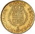 Reverse thumbnail for 8 Escudos from 1754JD