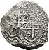 Obverse thumbnail for 8 Reales from 1736E