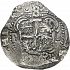 Reverse thumbnail for 8 Reales from 1736E