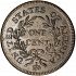 Reverse thumbnail for 1796 US 1 ct. minted in Philadelphia