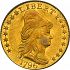 Obverse thumbnail for 1796 US 2 $ 50 minted in Philadelphia