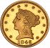 Obverse thumbnail for 1846 US 2 $ 50 minted in Philadelphia