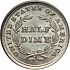 Reverse thumbnail for 1838 US 5 ct.