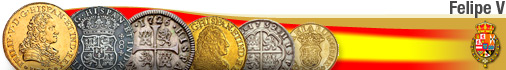 1 Real coin from 1729P Spain