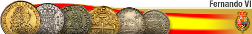 1 Escudo coin from 1749V Spain