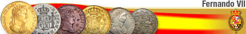 8 Reales coin from 1822FS Spain