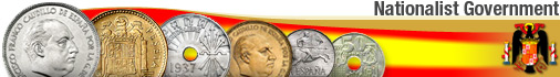 50 Céntimos coin from 1963 / 63 Spain