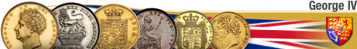 Sovereign coin from 1823 United kingdom