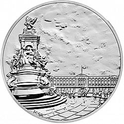 Large Reverse for £100 2015 coin