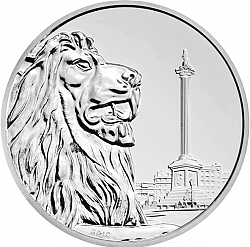 Large Reverse for £100 2016 coin