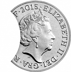 Large Obverse for 10p 2015 coin