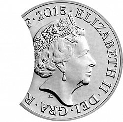 Large Obverse for 10p 2015 coin