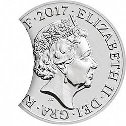 Large Obverse for 10p 2017 coin