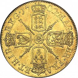 Large Reverse for Guinea 1702 coin