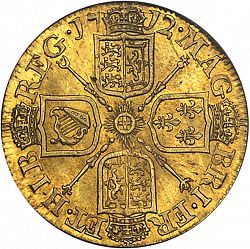 Large Reverse for Guinea 1712 coin
