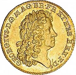 Large Obverse for Guinea 1714 coin
