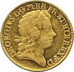 Large Obverse for Guinea 1722 coin