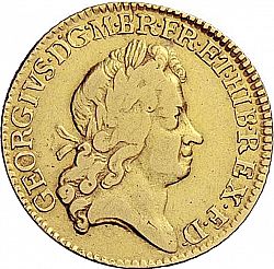 Large Obverse for Guinea 1723 coin