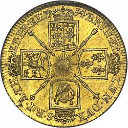 Large Reverse for Guinea 1714 coin