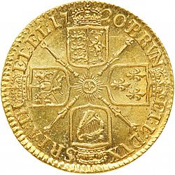 Large Reverse for Guinea 1720 coin
