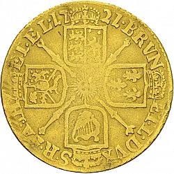 Large Reverse for Guinea 1721 coin