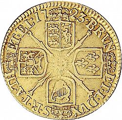 Large Reverse for Guinea 1723 coin