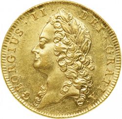 Large Obverse for Guinea 1740 coin