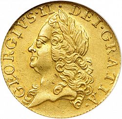 Large Obverse for Guinea 1759 coin
