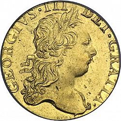 Large Obverse for Guinea 1773 coin