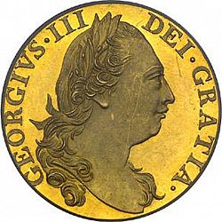 Large Obverse for Guinea 1774 coin