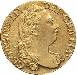 Large Obverse for Guinea 1786 coin
