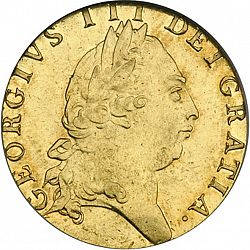 Large Obverse for Guinea 1792 coin