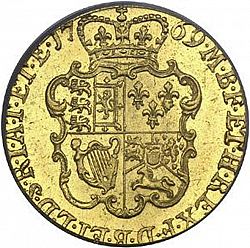 Large Reverse for Guinea 1769 coin