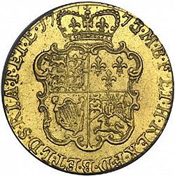 Large Reverse for Guinea 1773 coin