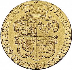 Large Reverse for Guinea 1777 coin