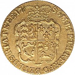 Large Reverse for Guinea 1786 coin
