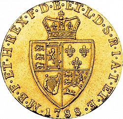 Large Reverse for Guinea 1788 coin