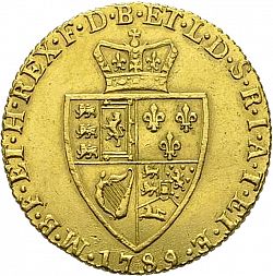 Large Reverse for Guinea 1789 coin