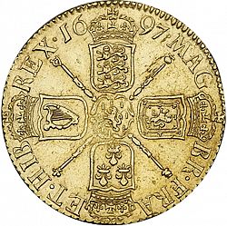 Large Reverse for Guinea 1697 coin